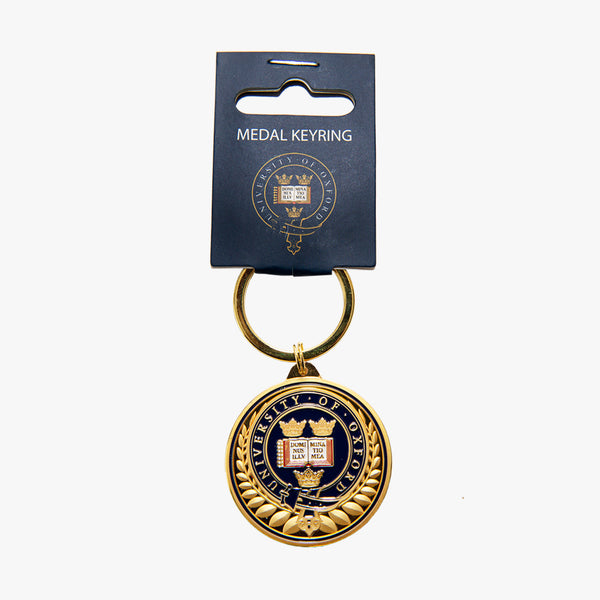 Load image into Gallery viewer, Official University of Oxford Medal Keyring