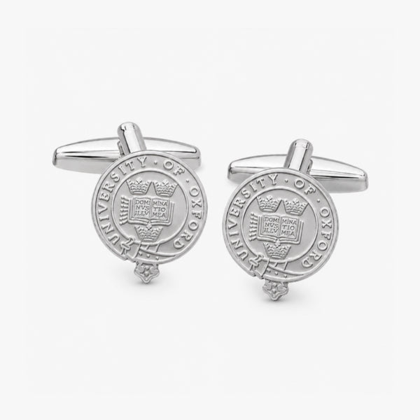 Load image into Gallery viewer, Official University of Oxford Crest Cufflinks