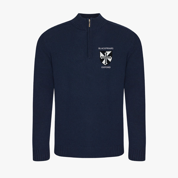Load image into Gallery viewer, Unisex Oxford College Regenerated Cotton 1/4 Zip Sweater