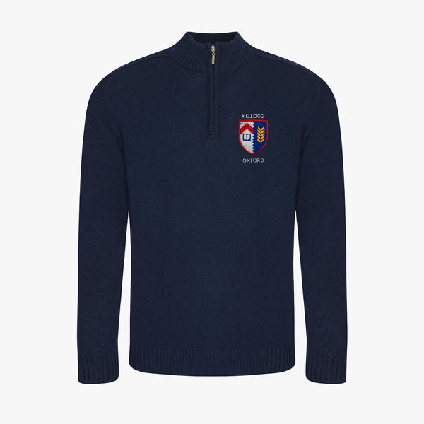 Load image into Gallery viewer, Unisex Oxford College Regenerated Cotton 1/4 Zip Sweater