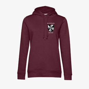 Blackfriars Hall Ladies Organic Embroidered Hoodie