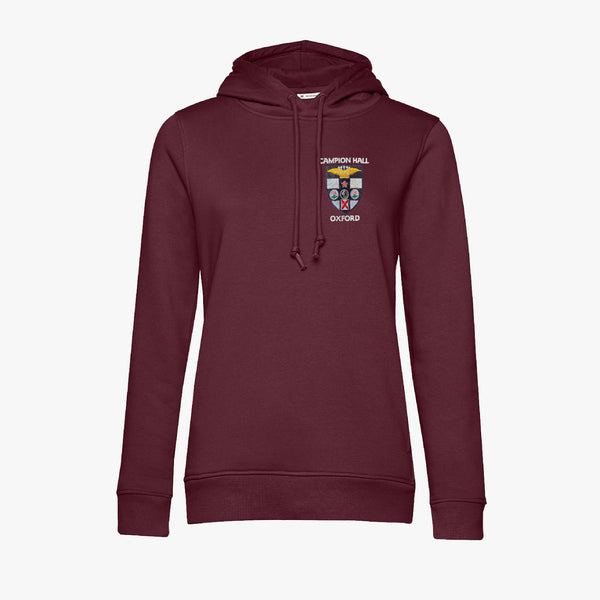 Load image into Gallery viewer, Campion Hall Ladies Organic Embroidered Hoodie
