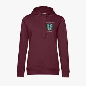 Green Templeton College Ladies Organic Embroidered Hoodie
