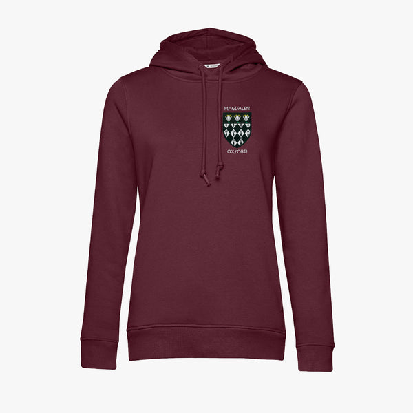 Load image into Gallery viewer, Magdalen College Ladies Organic Embroidered Hoodie
