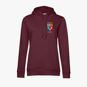 Pembroke College Ladies Organic Embroidered Hoodie