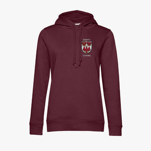 The Queen's College Ladies Organic Embroidered Hoodie