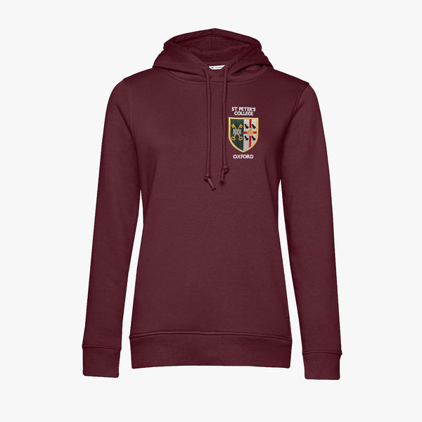 Load image into Gallery viewer, St Peter's College Ladies Organic Embroidered Hoodie
