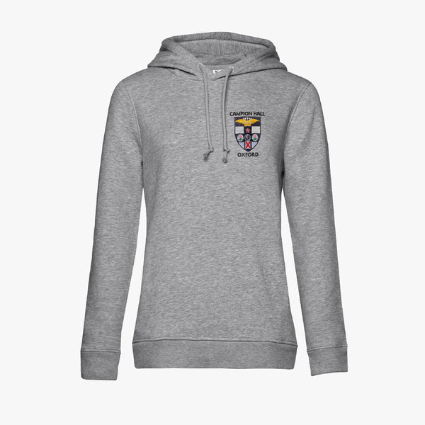 Load image into Gallery viewer, Campion Hall Ladies Organic Embroidered Hoodie