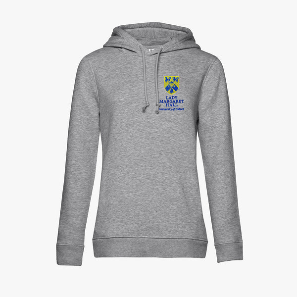 Load image into Gallery viewer, Lady Margaret Hall Hall Ladies Organic Embroidered Hoodie