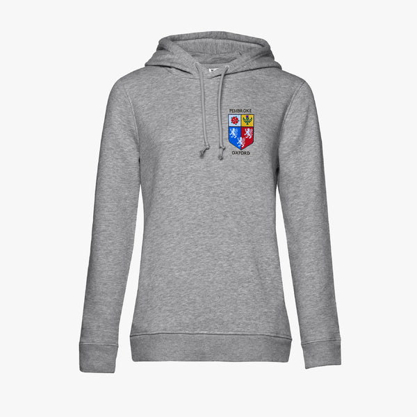 Load image into Gallery viewer, Pembroke College Ladies Organic Embroidered Hoodie
