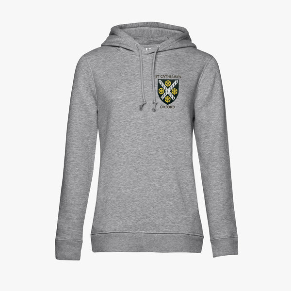 Load image into Gallery viewer, St Catherine's College Ladies Organic Embroidered Hoodie