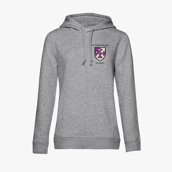 Load image into Gallery viewer, St Cross College Ladies Organic Embroidered Hoodie