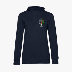 Lincoln College Ladies Organic Embroidered Hoodie