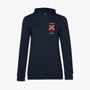 St Anne's College Hall Ladies Organic Embroidered Hoodie