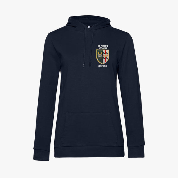 Load image into Gallery viewer, St Peter's College Ladies Organic Embroidered Hoodie