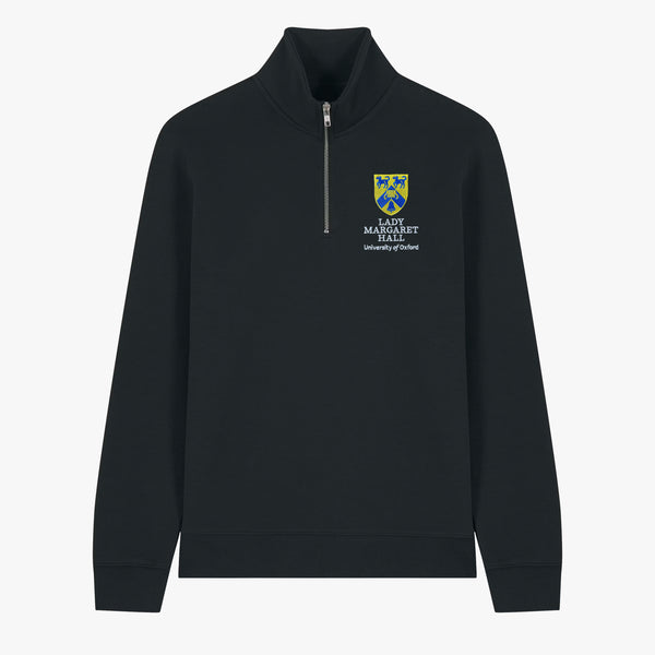 Load image into Gallery viewer, Unisex Oxford College Organic Cotton 1/4 Zip Sweatshirt