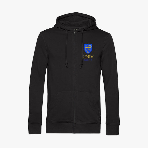 Load image into Gallery viewer, University College Men's Organic Embroidered Zip Hoodie