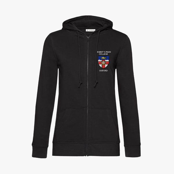 Load image into Gallery viewer, Ladies Oxford College Organic Embroidered Zip Hoodie