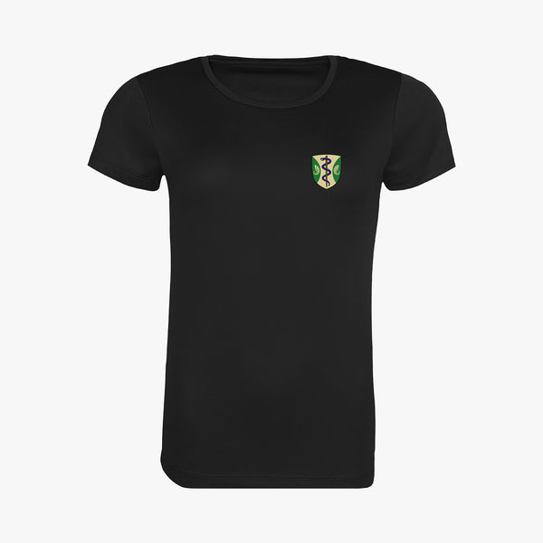 Load image into Gallery viewer, Green Templeton College Ladies Recycled Sports T-Shirt