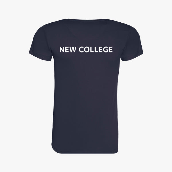 Load image into Gallery viewer, New College Ladies Recycled Sports T-Shirt