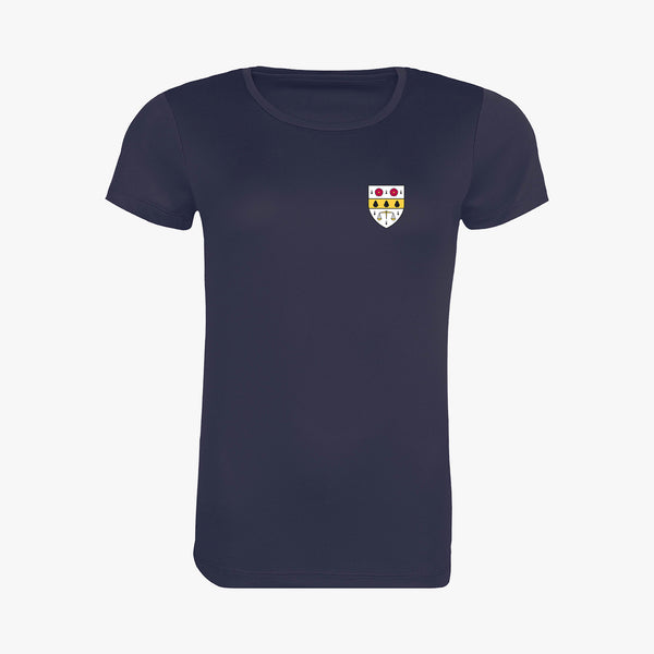 Load image into Gallery viewer, Nuffield College Ladies Recycled Sports T-Shirt