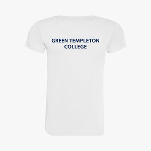 Green Templeton College Ladies Recycled Sports T-Shirt