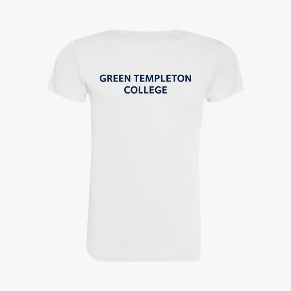 Load image into Gallery viewer, Green Templeton College Ladies Recycled Sports T-Shirt