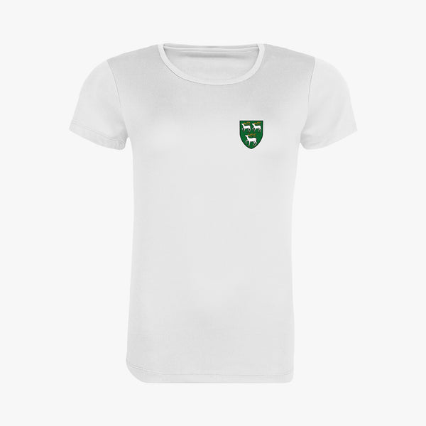 Load image into Gallery viewer, Jesus College Ladies Recycled Sports T-Shirt