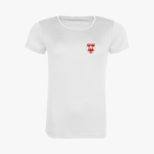 Load image into Gallery viewer, The Queen's College Ladies Recycled Sports T-Shirt