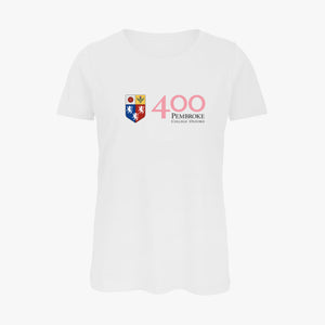Pembroke 400th Anniversary Organic Ladies T-Shirt