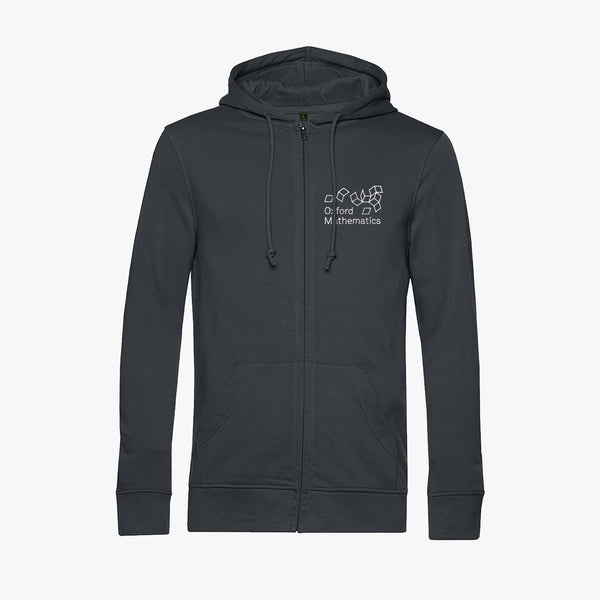 Load image into Gallery viewer, Oxford Mathematics Organic Men's Zip Hoodie