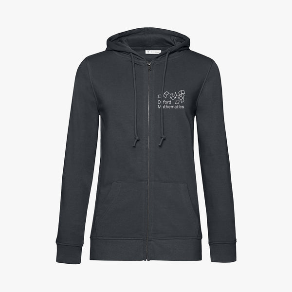 Load image into Gallery viewer, Oxford Mathematics Organic Ladies Zip Hoodie