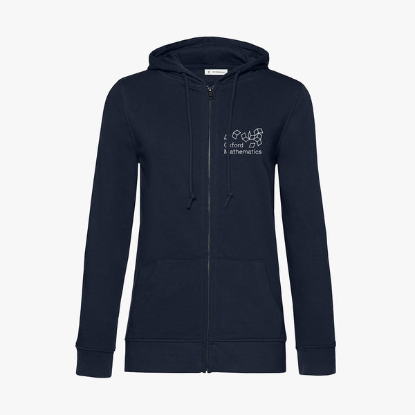 Load image into Gallery viewer, Oxford Mathematics Organic Ladies Zip Hoodie