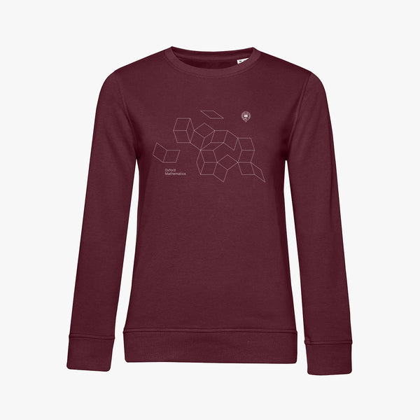 Load image into Gallery viewer, Oxford Mathematics Organic Ladies Sweatshirt