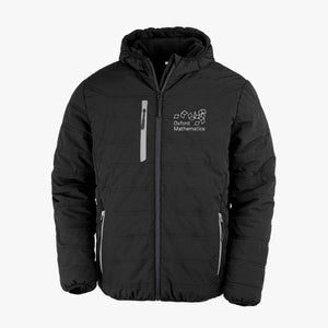 Oxford Mathematics Recycled Padded Winter Hooded Jacket