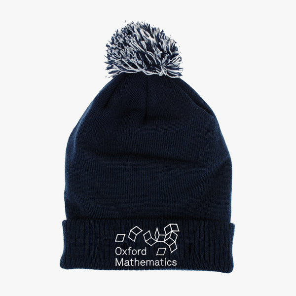 Load image into Gallery viewer, Oxford Mathematics Recycled Bobble Beanie