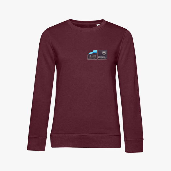 Load image into Gallery viewer, Blavatnik School of Government Organic Ladies Sweatshirt