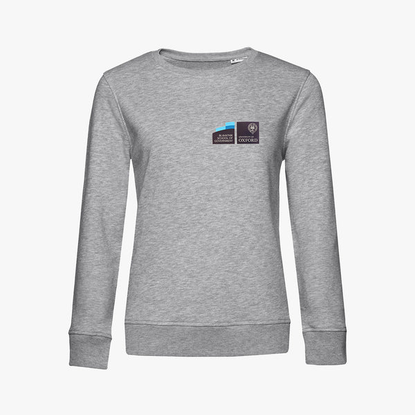 Load image into Gallery viewer, Blavatnik School of Government Organic Ladies Sweatshirt