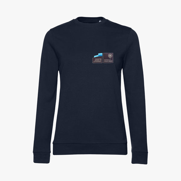 Load image into Gallery viewer, Blavatnik School of Government Organic Ladies Sweatshirt