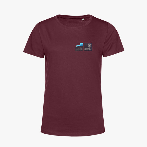 Load image into Gallery viewer, Blavatnik School of Government Organic Ladies T-Shirt