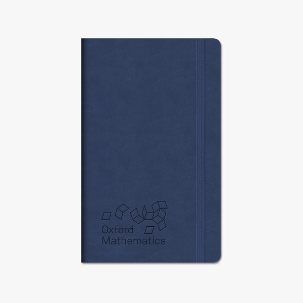 Load image into Gallery viewer, Oxford Mathematics Embossed Italian Soft Touch Notebook