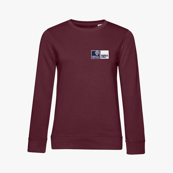 Load image into Gallery viewer, Department of Computer Science Organic Ladies Sweatshirt