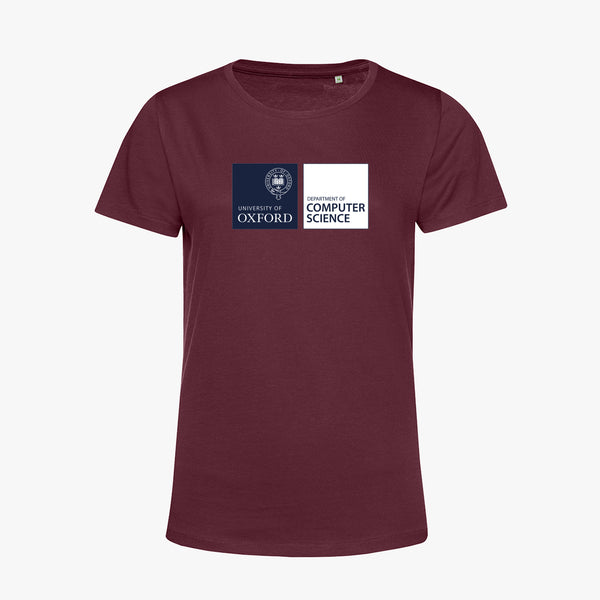 Load image into Gallery viewer, Department of Computer Science Organic Ladies T-Shirt