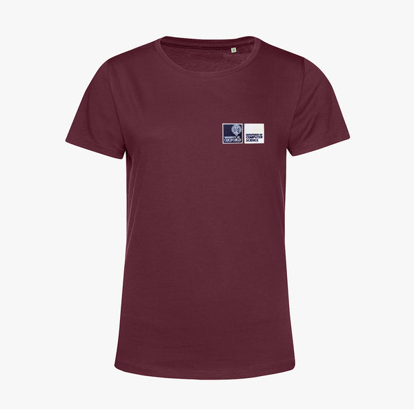 Load image into Gallery viewer, Department of Computer Science Organic Ladies T-Shirt