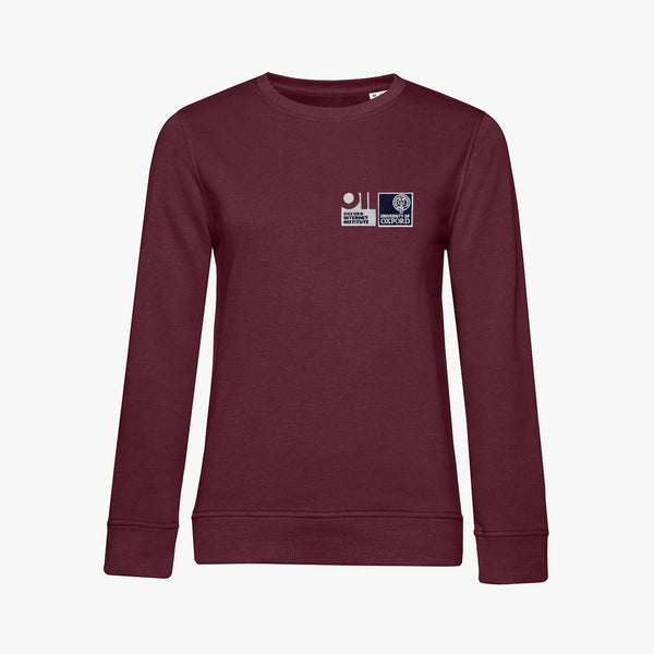 Load image into Gallery viewer, Oxford Internet Institute Organic Ladies Sweatshirt