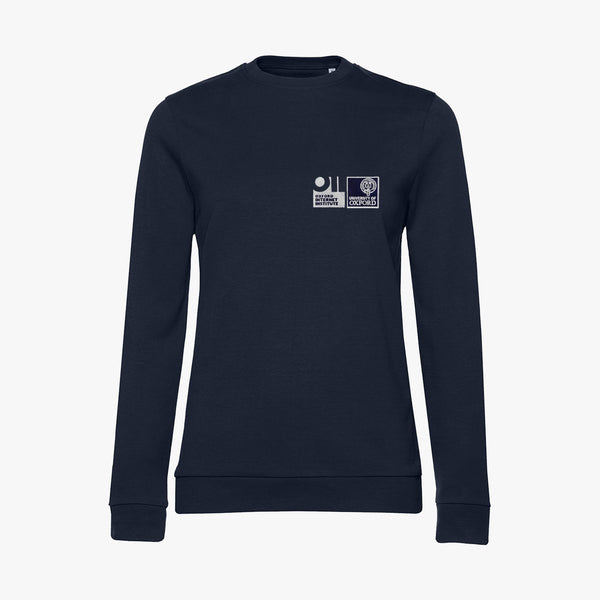 Load image into Gallery viewer, Oxford Internet Institute Organic Ladies Sweatshirt