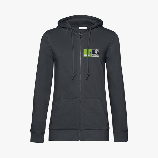 Load image into Gallery viewer, Department of Biology Organic Ladies Zip Hoodie
