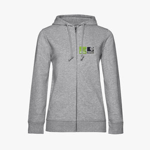 Department of Biology Organic Ladies Zip Hoodie
