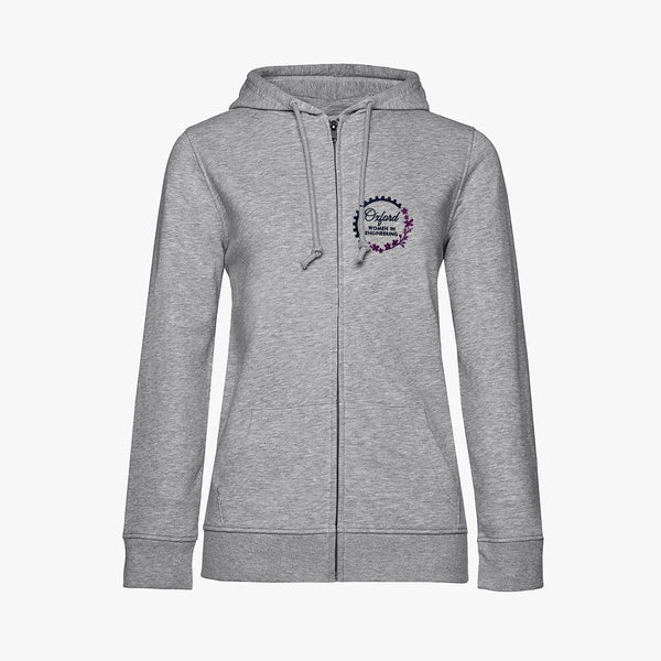 Load image into Gallery viewer, Women in Engineering Organic Ladies Zip Hoodie