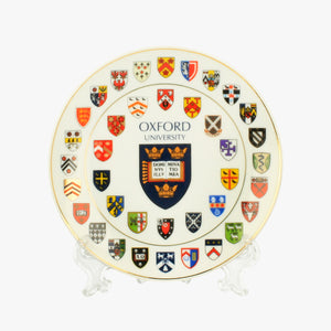 Official Oxford University Boxed College Shields 15cm Plate